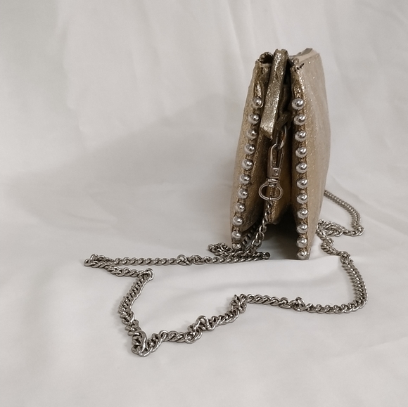 Zara Clutch Bag With Studs - Picture 4 of 9